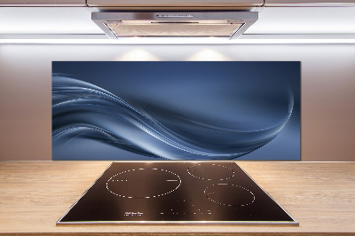 Panel dekor szkło Szara fala