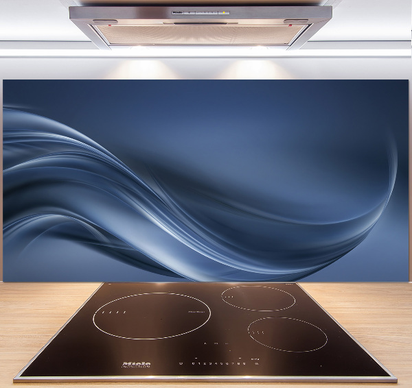 Panel dekor szkło Szara fala