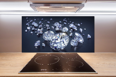 Panel antisalpicaduras Diamantes