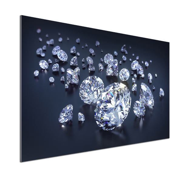 Panel antisalpicaduras Diamantes