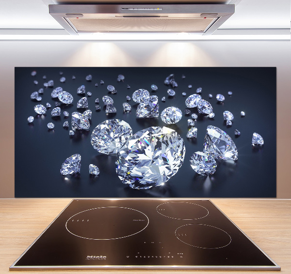 Panel antisalpicaduras Diamantes