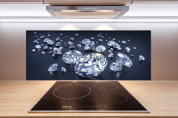 Panel antisalpicaduras Diamantes