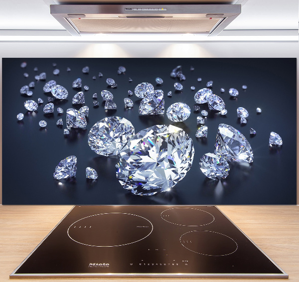 Panel antisalpicaduras Diamantes