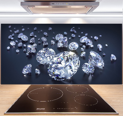Panel antisalpicaduras Diamantes