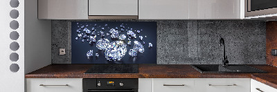 Panel antisalpicaduras Diamantes