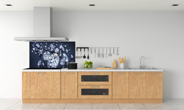 Panel antisalpicaduras Diamantes