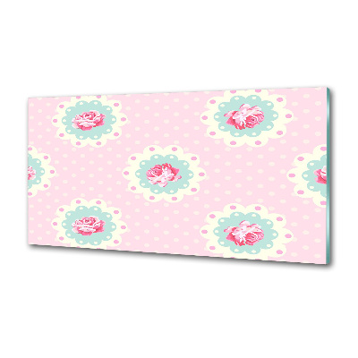 Panel antisalpicaduras Rosas