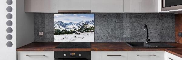 Panel para cocina Pastos de los montes Tatra