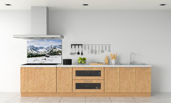 Panel para cocina Pastos de los montes Tatra