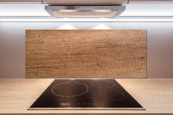 Salpicadero de cocina Fondo de madera