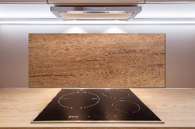 Salpicadero de cocina Fondo de madera