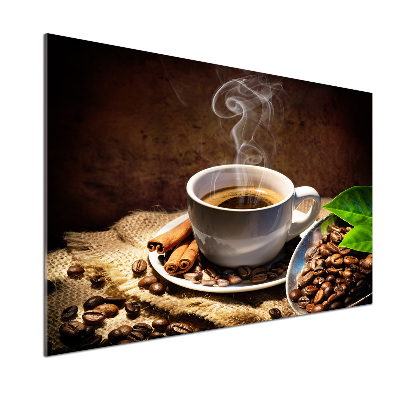 Panel para cocina Una taza de café