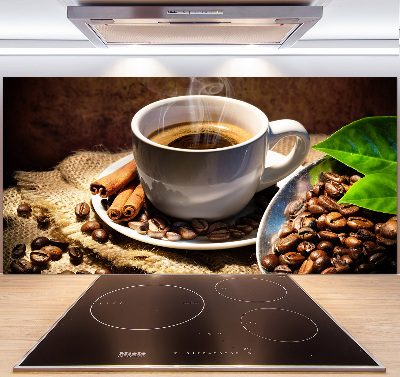 Panel para cocina Una taza de café