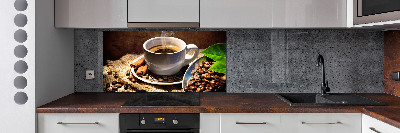 Panel para cocina Una taza de café