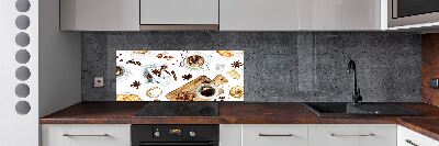 Panel antisalpicaduras Café de la mañana