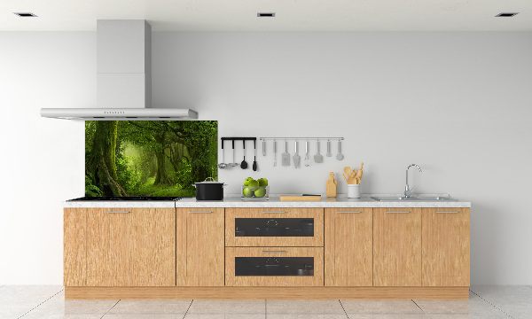Panel de pared de cocina Selva tropical