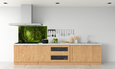 Panel de pared de cocina Selva tropical
