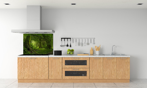 Panel de pared de cocina Selva tropical