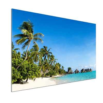 Panel para cocina Playa caribeña