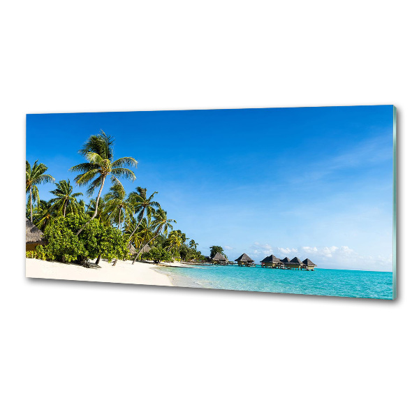 Panel para cocina Playa caribeña