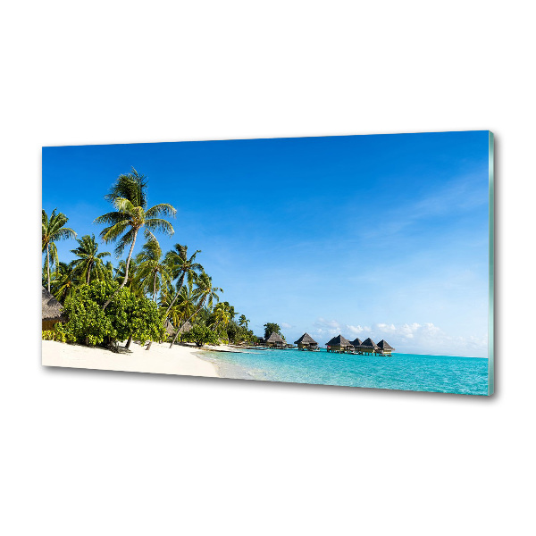 Panel para cocina Playa caribeña