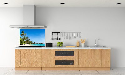 Panel para cocina Playa caribeña