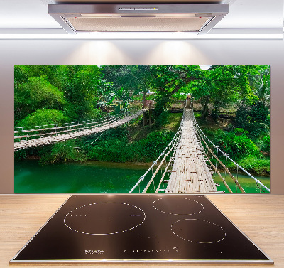 Panel de pared de cocina Puente sobre el río