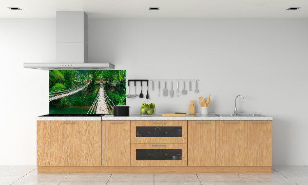 Panel de pared de cocina Puente sobre el río