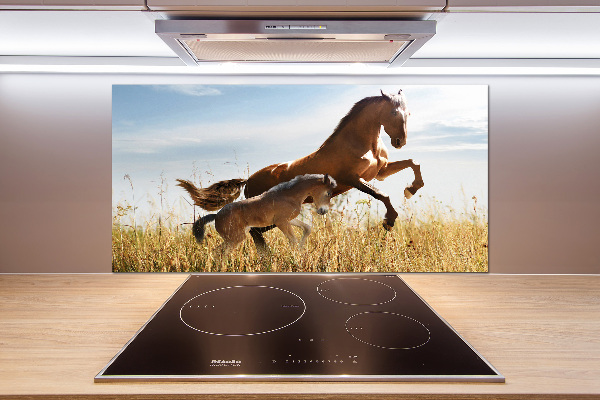 Panel lacobel Klacz ze źrebięciem