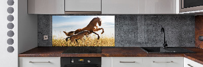 Panel lacobel Klacz ze źrebięciem