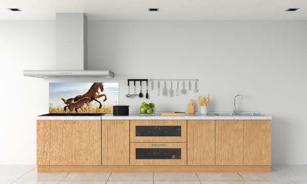 Panel lacobel Klacz ze źrebięciem