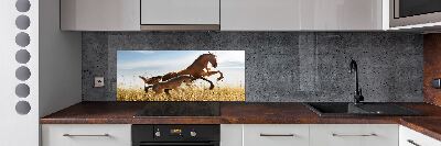 Salpicadero para cocina Yegua con potro