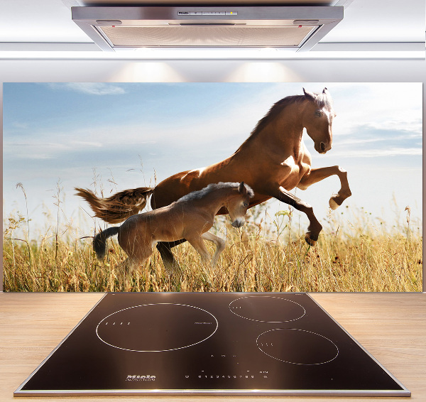 Panel lacobel Klacz ze źrebięciem