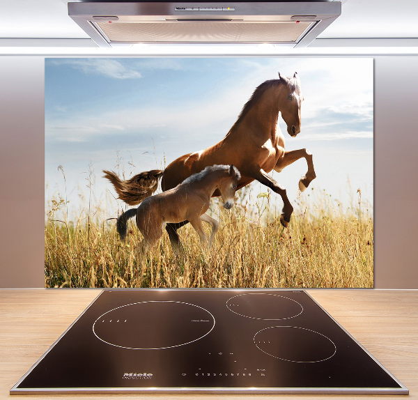 Panel lacobel Klacz ze źrebięciem