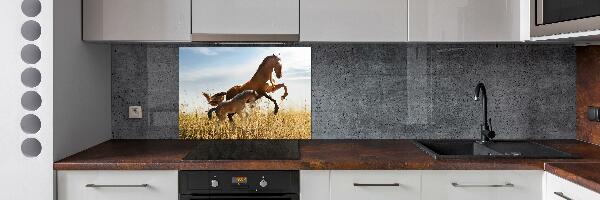 Panel lacobel Klacz ze źrebięciem