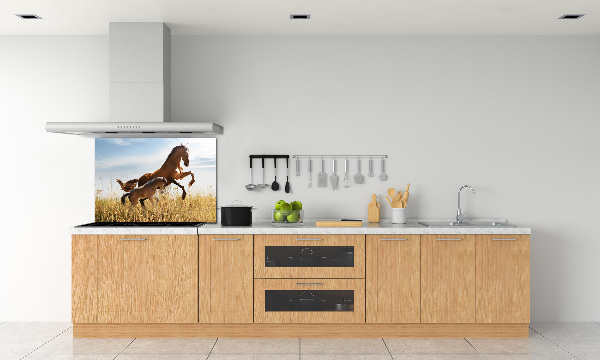 Panel lacobel Klacz ze źrebięciem