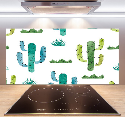 Panel de pared de cocina Cactus