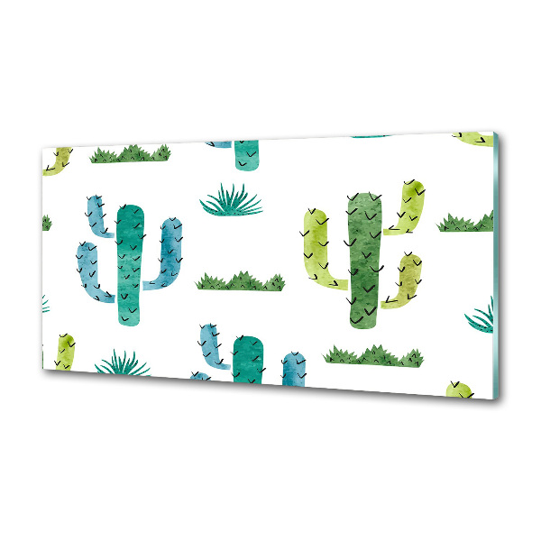 Panel de pared de cocina Cactus