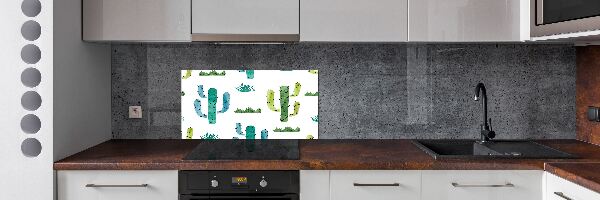 Panel de pared de cocina Cactus