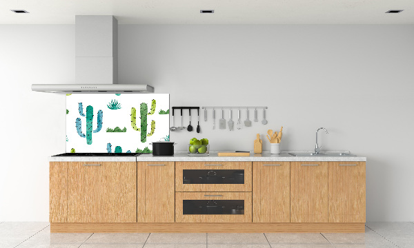 Panel de pared de cocina Cactus