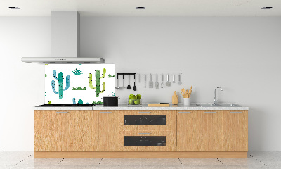 Panel de pared de cocina Cactus