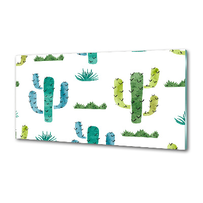 Panel de pared de cocina Cactus