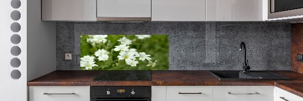 Panel para cocina flores de primavera