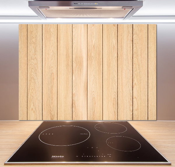 Salpicadero para cocina Fondo de madera