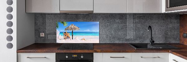 Panel para cocina Vacaciones en la playa