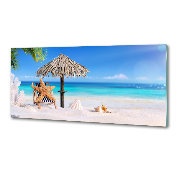 Panel para cocina Vacaciones en la playa