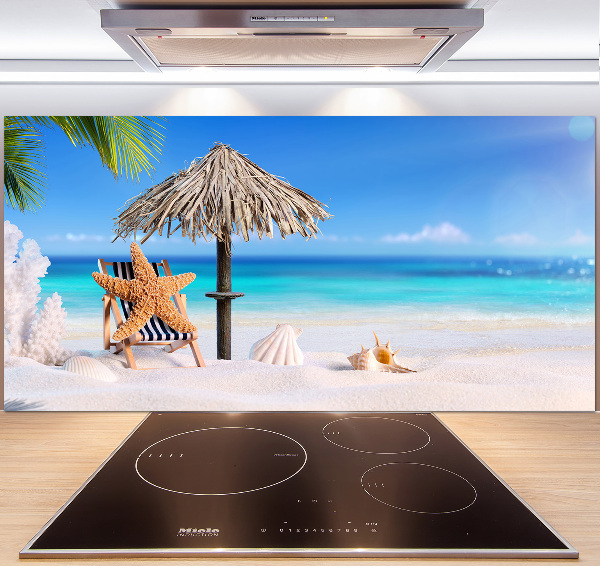 Panel para cocina Vacaciones en la playa