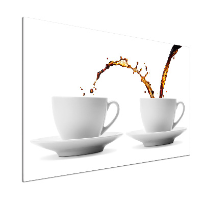 Salpicadero para cocina Café vertido