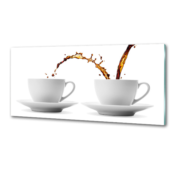 Salpicadero para cocina Café vertido