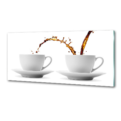 Salpicadero para cocina Café vertido